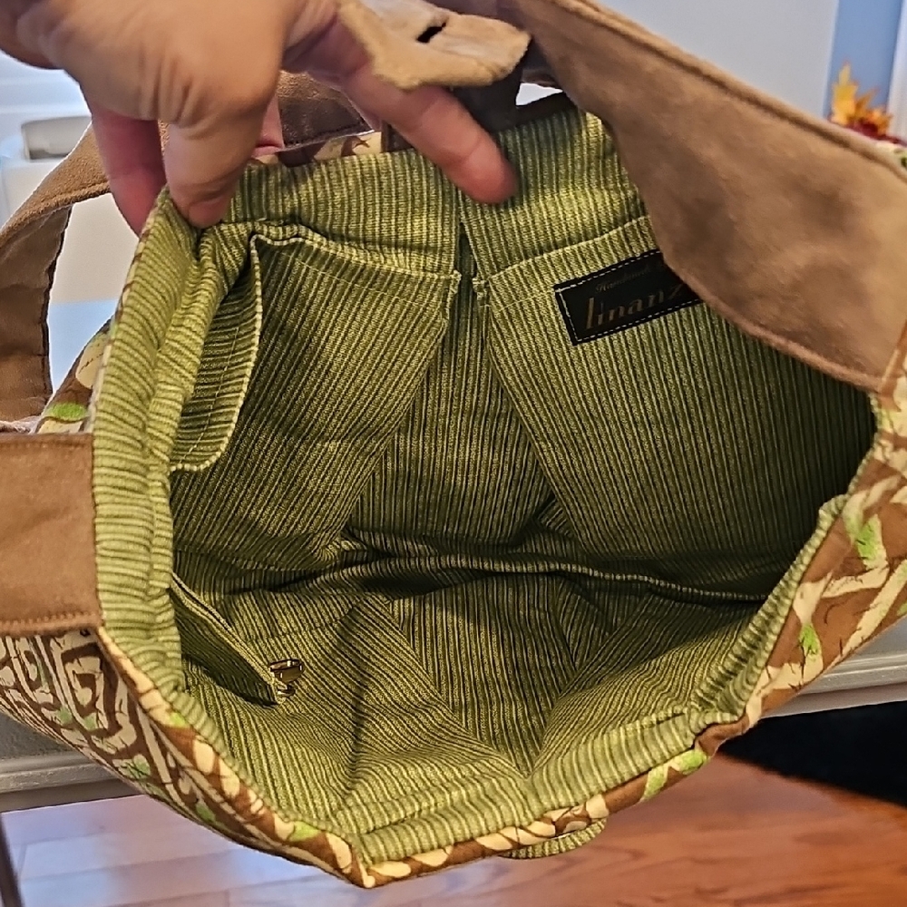 Boho Chic Patterned Shoulder Bag - image 3